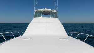 2008 54 Hatteras Convertible American Made Bow Deck (3)