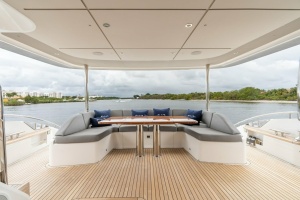 Princess 80 LANIKAI - Aft Deck