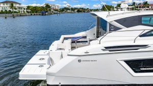 Aft Deck with Swim Platform