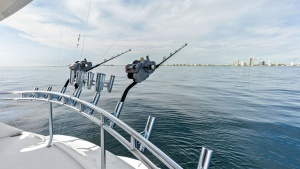 Stern Fishing Rod Holders View