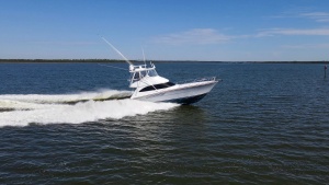 Viking 54 Convertible Cruising