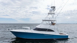 Starboard Profile of Viking 55 Convertible