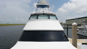 Bow View of Enclosed Bridge