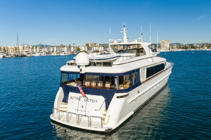 Active Octo 104ft Destiny Yacht For Sale