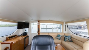 Enclosed Bridge Lounge Area