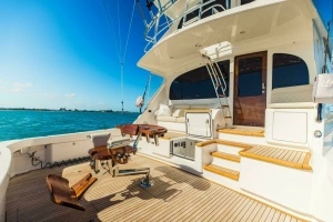 Sari Victoria 2020 Viking 72 Enclosed Bridge Yacht For Sale in Palm Beach FL