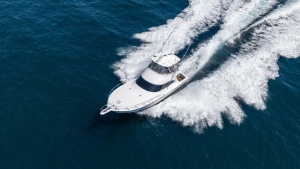 Aerial View of Viking 48 Convertible