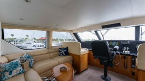 Enclosed Bridge Lounge Area