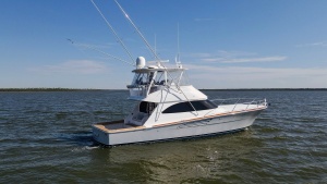 Starboard Profile of Viking 54 Convertible