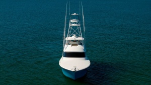 Bow View of Viking 68 Convertible