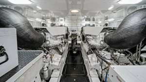 Engine Room with Twin Engines