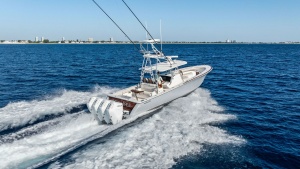 Aft View with Triple Outboards