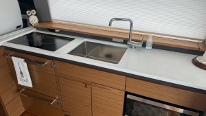 Galley with Modern Appliances