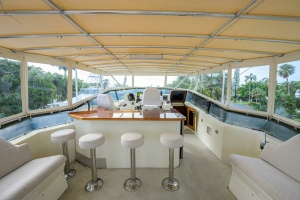 FOREVER YOUNG 78ft Hatteras Yacht For Sale