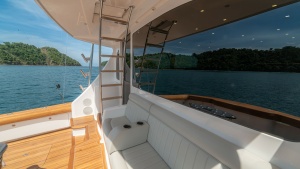 Fish Tank 64ft Viking Yacht For Sale