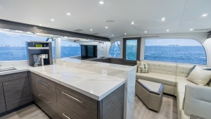 On the DL 65ft Hatteras Yacht For Sale