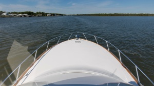 Bow View of Viking 54 Convertible