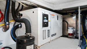 Engine Room with Kohler Generator