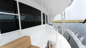 Starboard Side Walkway with Seating