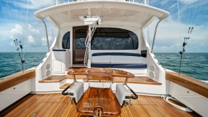 Spacious Aft Deck with Seating