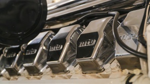 Engine Room with MTU Engines