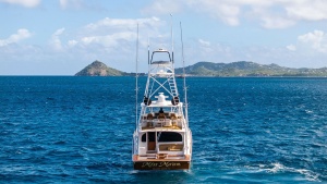 Aft View on Open Water