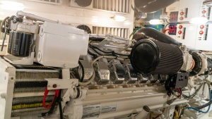Engine Room with Advanced Machinery