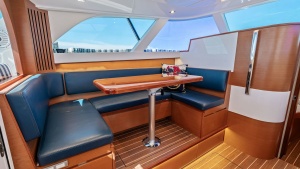 Flybridge Dinette Area