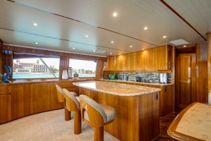 Viking 70 Convertible - Galley
