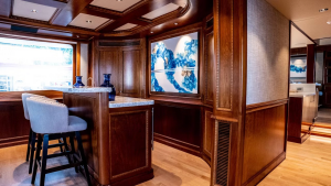 Dozer 98ft Queenship Yacht For Sale