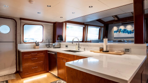 Dozer 98ft Queenship Yacht For Sale