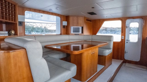 Dozer 98ft Queenship Yacht For Sale