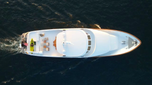 Dozer 98ft Queenship Yacht For Sale