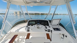 Flybridge Helm Station View