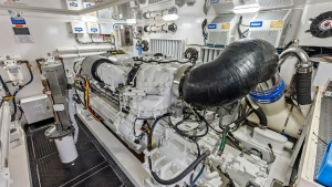 Engine Room with Twin Engines