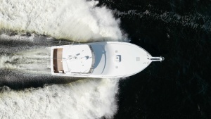 Aerial View of Viking 45 Convertible