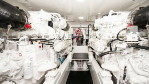 2025 Viking 58 Convertible- TRIPLE TROUBLE-Engine Room