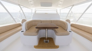 Flybridge Seating Area with Table