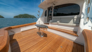 Fish Tank 64ft Viking Yacht For Sale