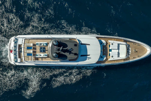 NEVERLAND 138ft Mangusta Yacht For Sale