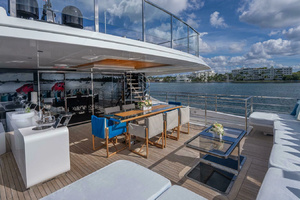 NEVERLAND 138ft Mangusta Yacht For Sale