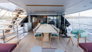 QUEEN J III 108ft Custom Line Yacht For Sale