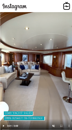 Watch IGTV Video 2006 Azimut 116 Flybridge - NYHAVEN