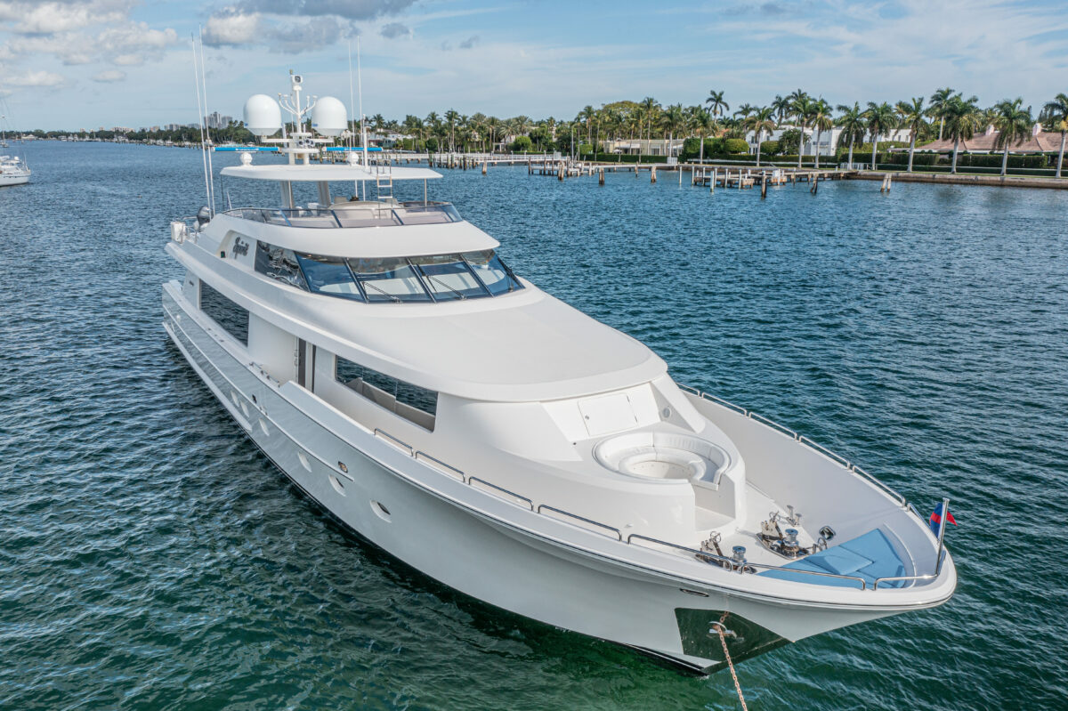 SPIRIT 112ft Westport Yacht For Sale