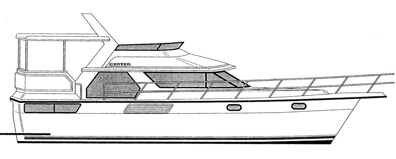 Grace 44ft Carver Yacht For Sale