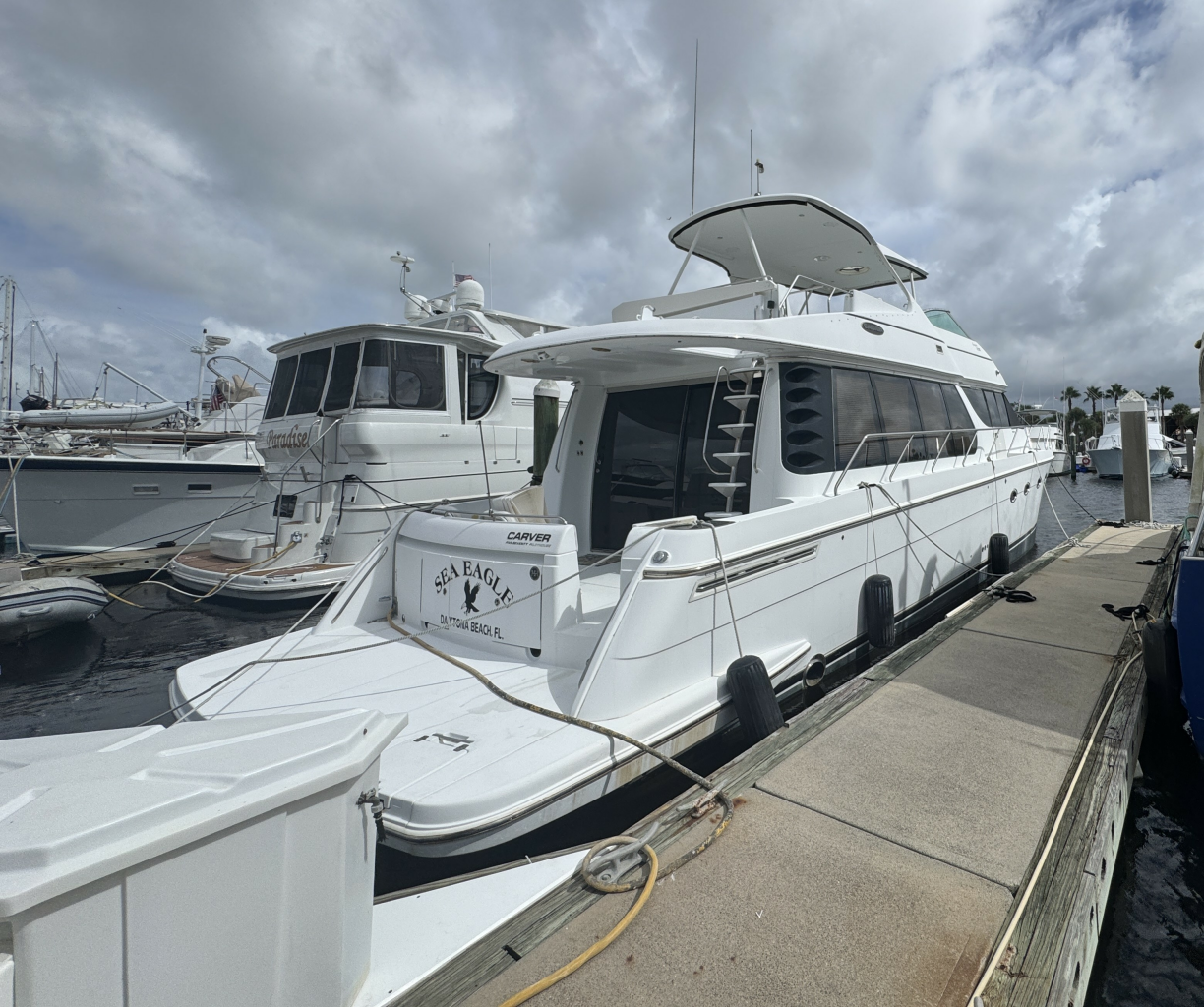 Sea Eagle 57ft Carver Yacht For Sale
