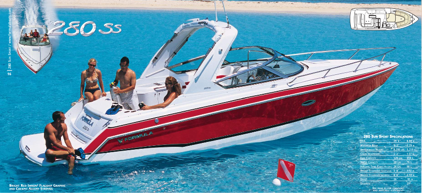 PERFECT TIMING 28ft Formula Yacht For Sale