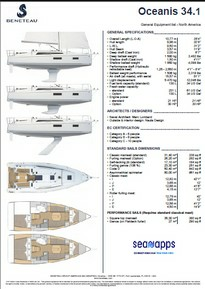 34ft Beneteau Yacht For Sale