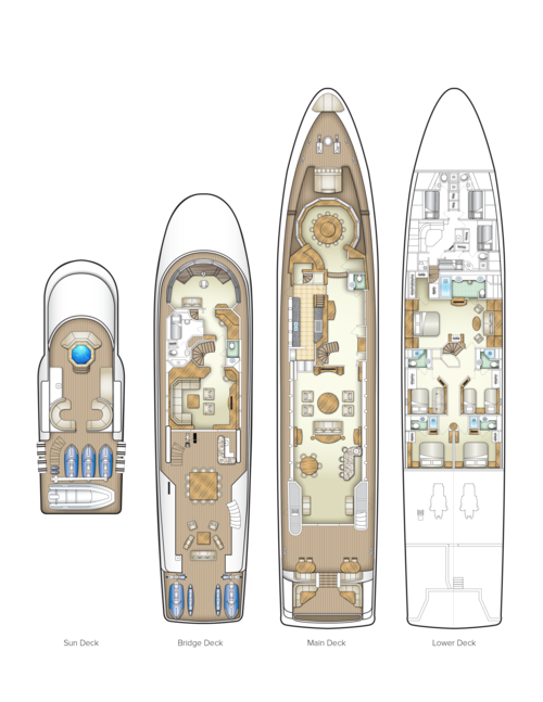 STARSHIP 143ft Van Mill Yacht For Sale