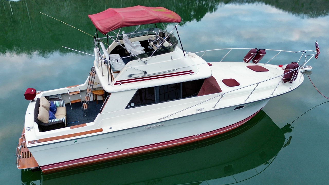 34ft Silverton Yacht For Sale